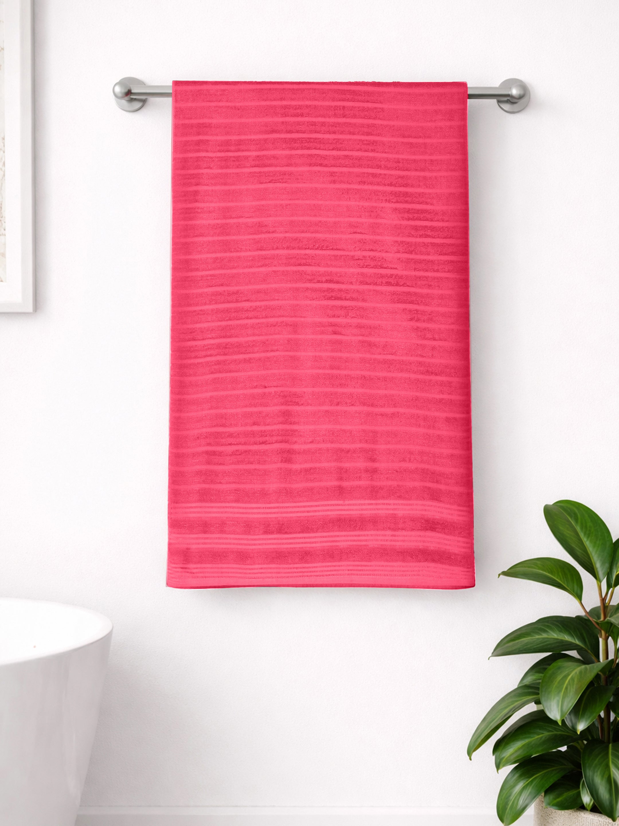 Pure Bamboo Premium Bath Towel (Pink) Main image