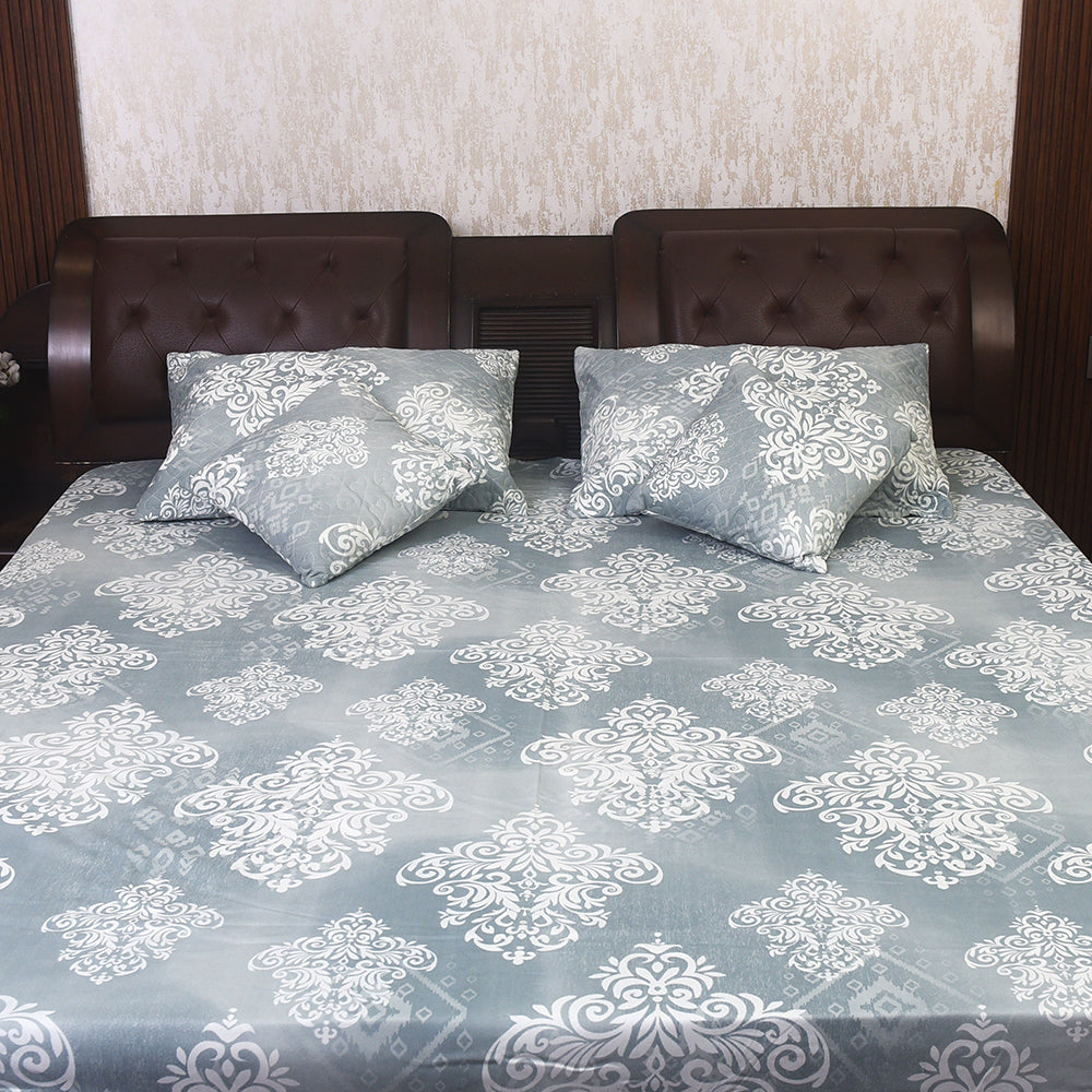 Palm Tree Printed Cotton Bedding Set