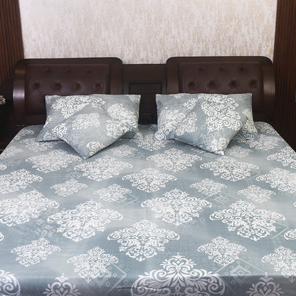 Palm Tree Printed Cotton Bedding Set
