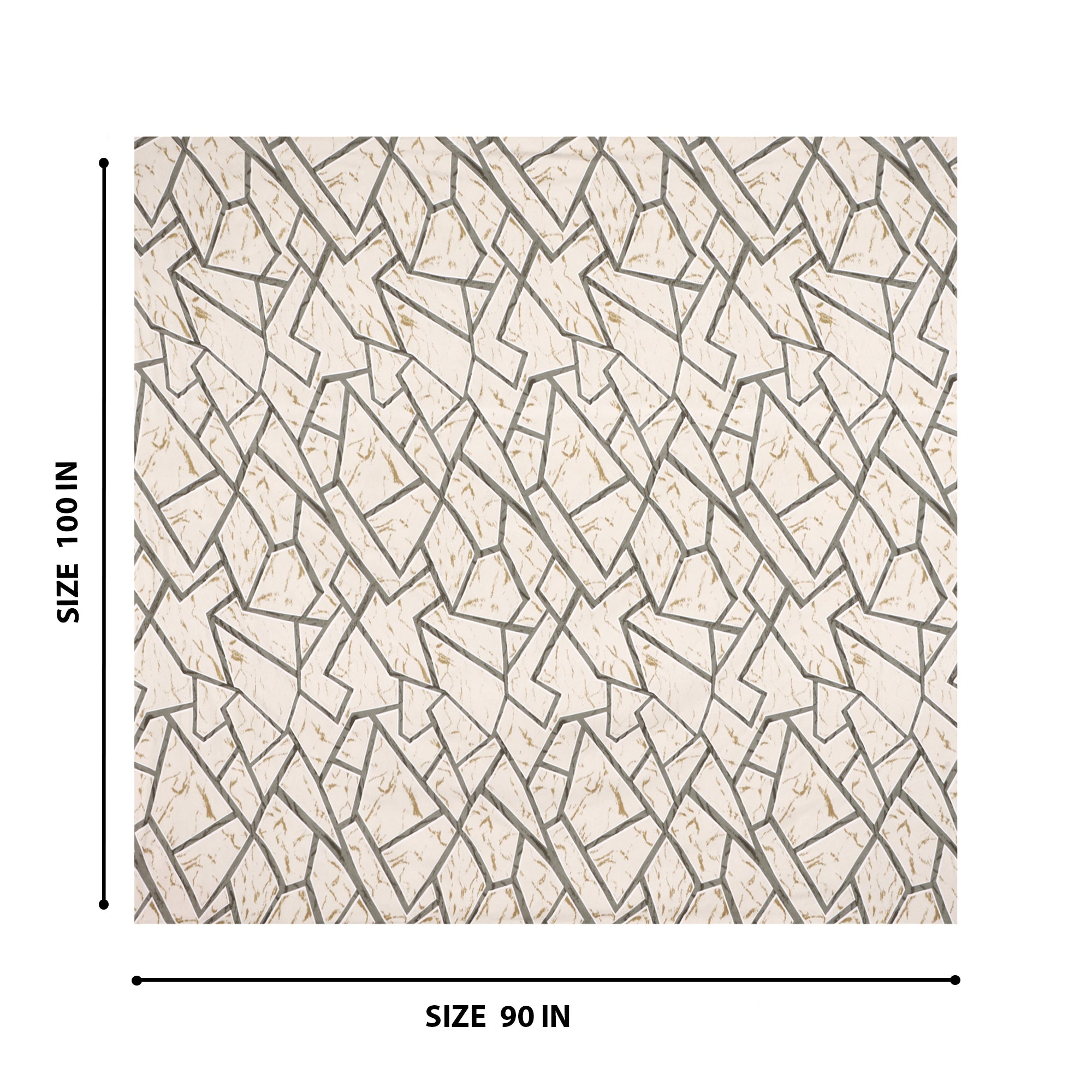 Pastel Geometry Elegant 5 Piece Bedding Set Secondary image