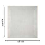 Blossom Geometry Cotton Bedsheet