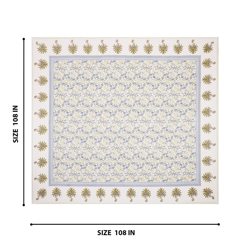 Gulmohar Pure Cotton Bedsheet