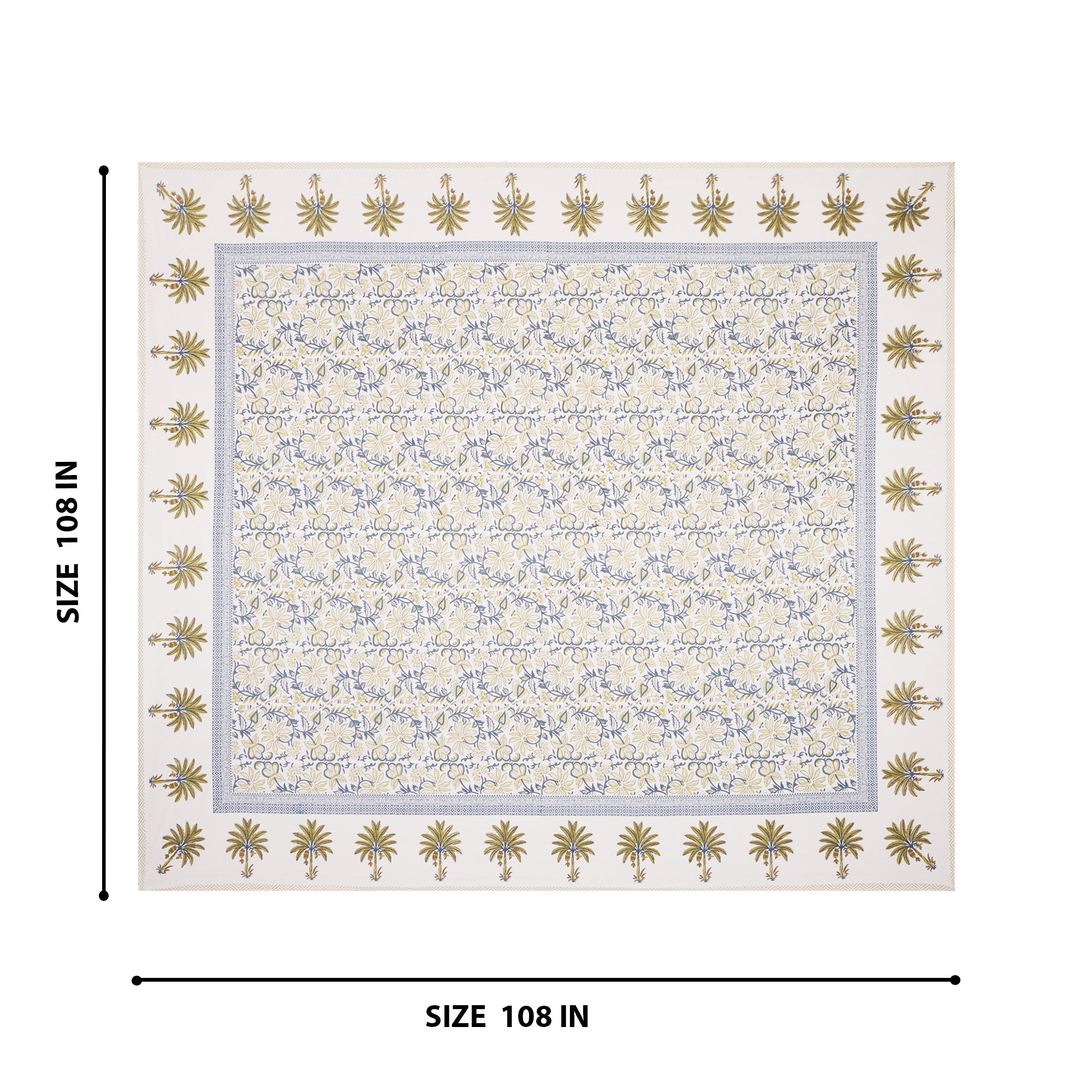 Gulmohar Pure Cotton Bedsheet