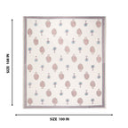 Palm Grove Linen Cotton Bedsheet