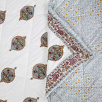 Artisan Motif Pure Cotton Quilt