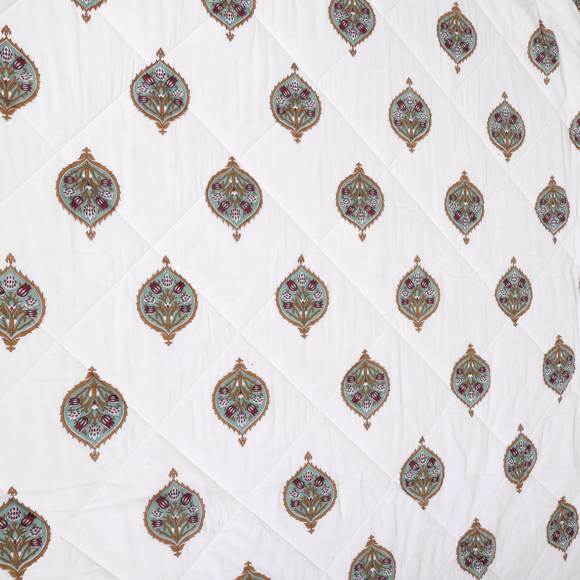 Artisan Motif Pure Cotton Quilt
