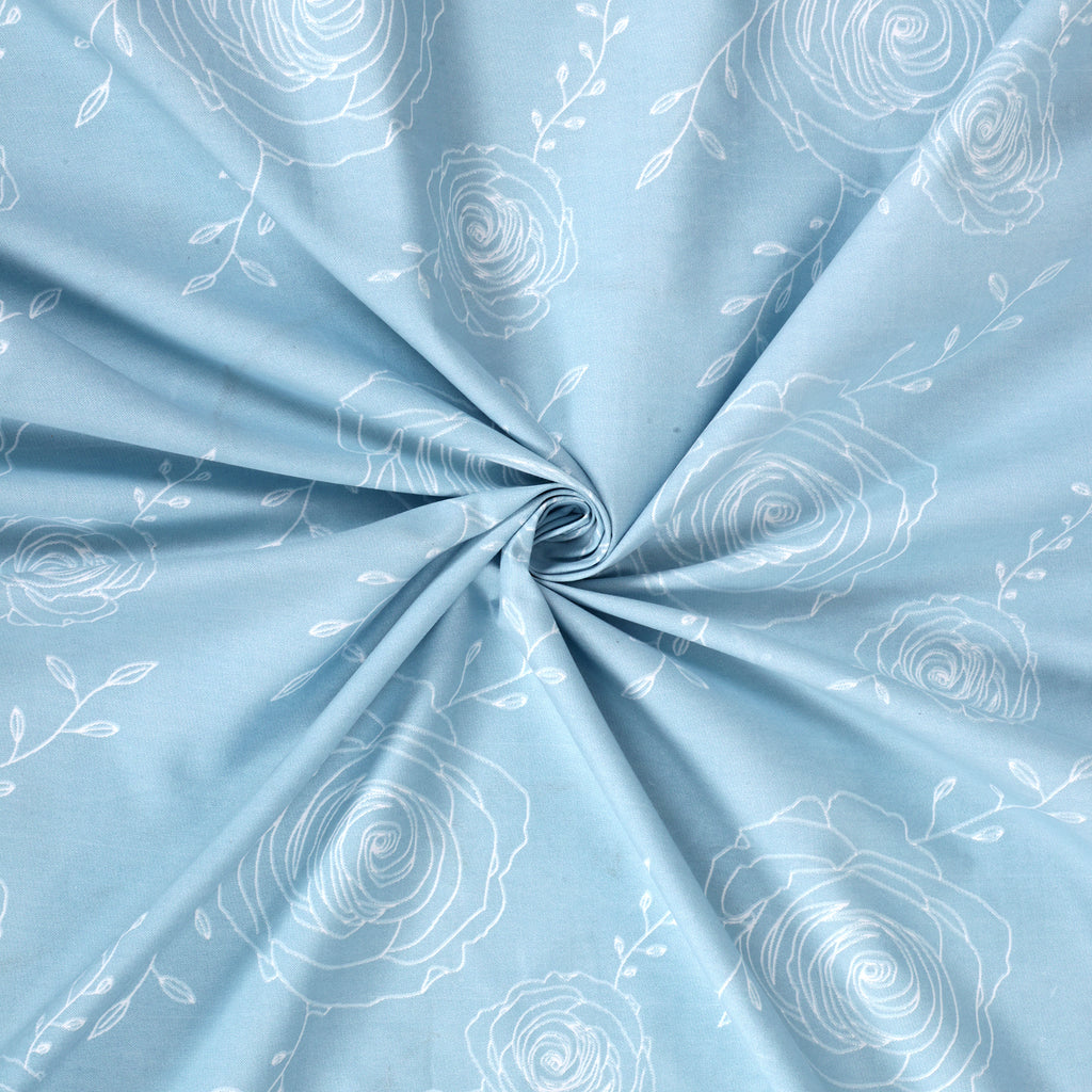 Pastel Prism Green 5 Piece Bedding Set
