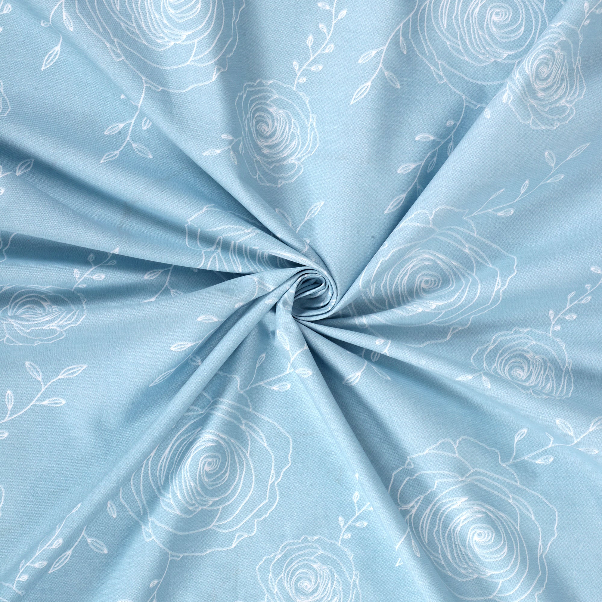 Pastel Prism Green 5 Piece Bedding Set