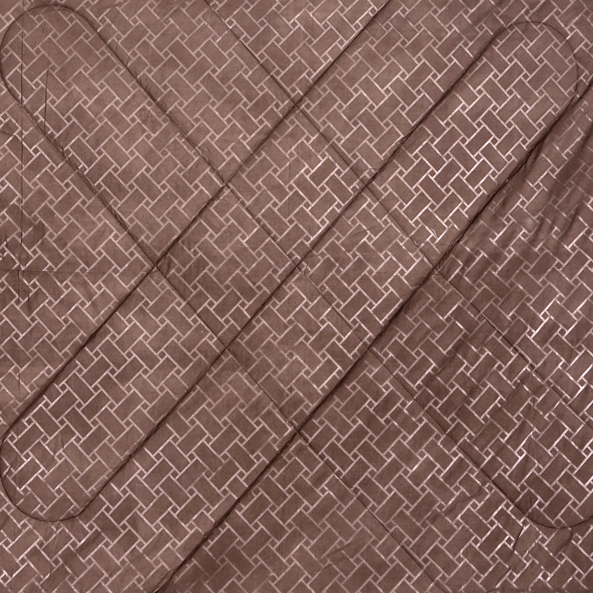 Solid AC Comforters - Brown