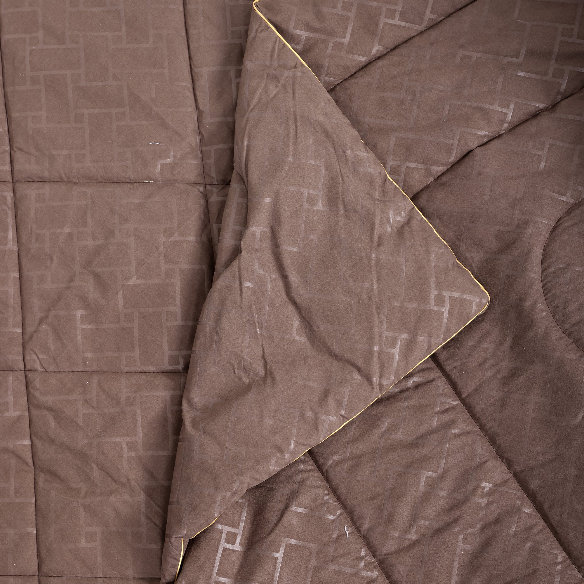 Solid AC Comforters - Brown