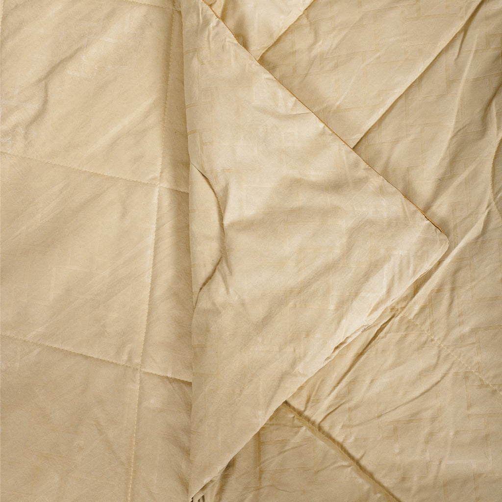 Solid AC Comforters - Beige