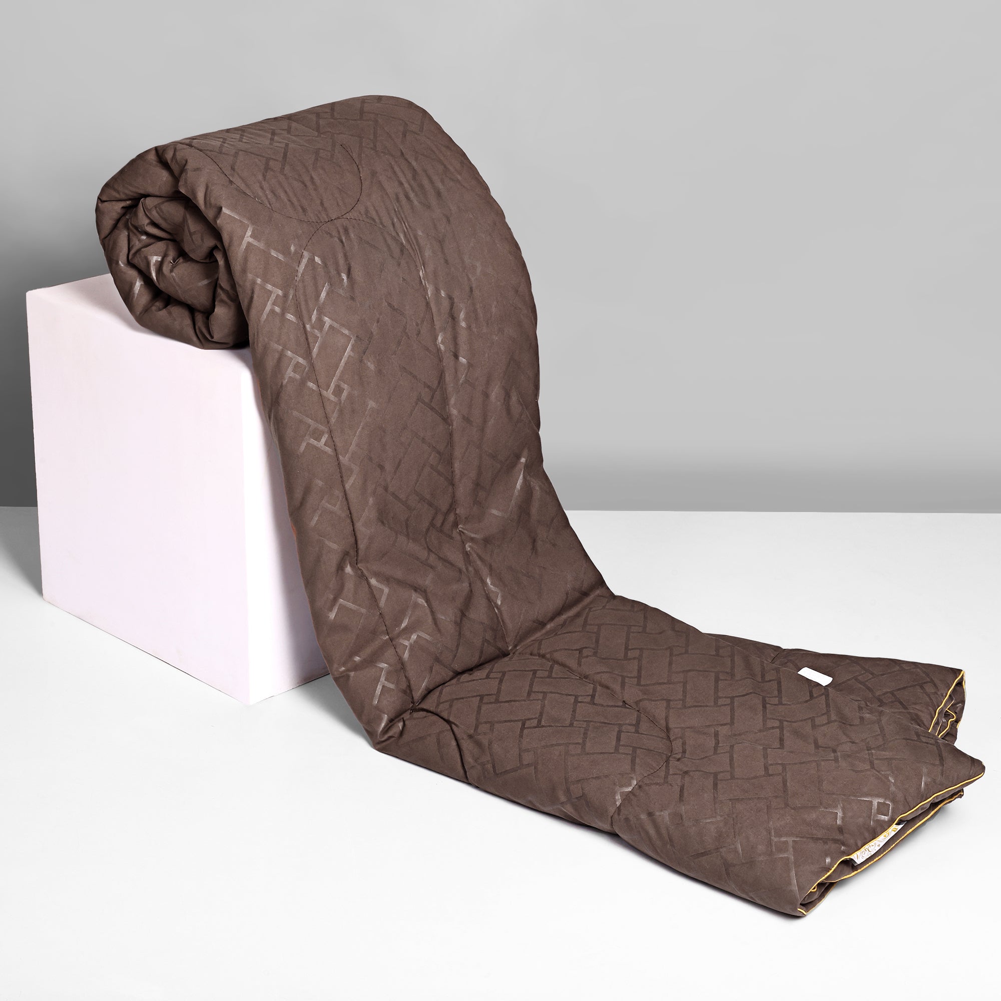Solid AC Comforters - Brown
