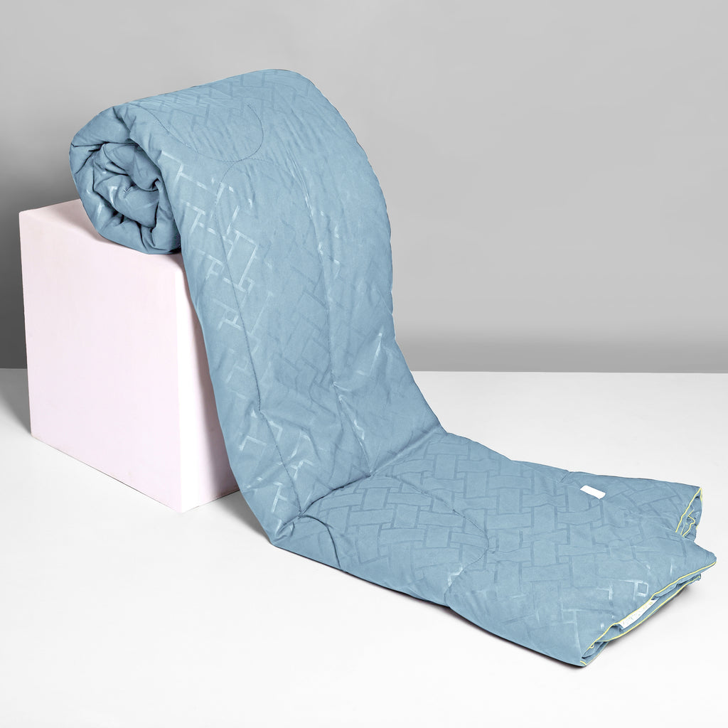 Solid AC Comforters - Ocean Blue