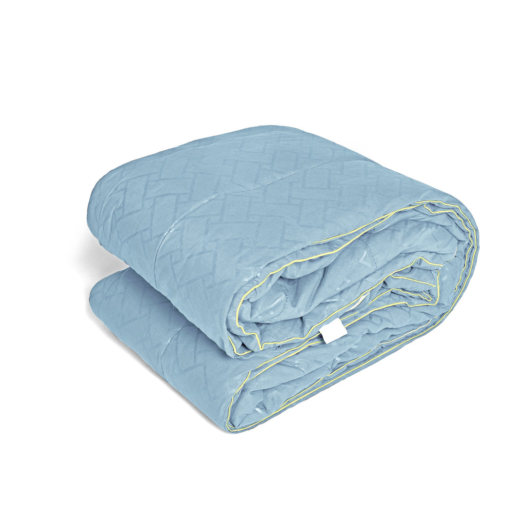 Solid AC Comforters - Ocean Blue
