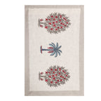 Palm Grove Linen Cotton Bedsheet