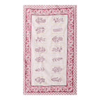 Maharani Maroon Pure Cotton Bedsheet