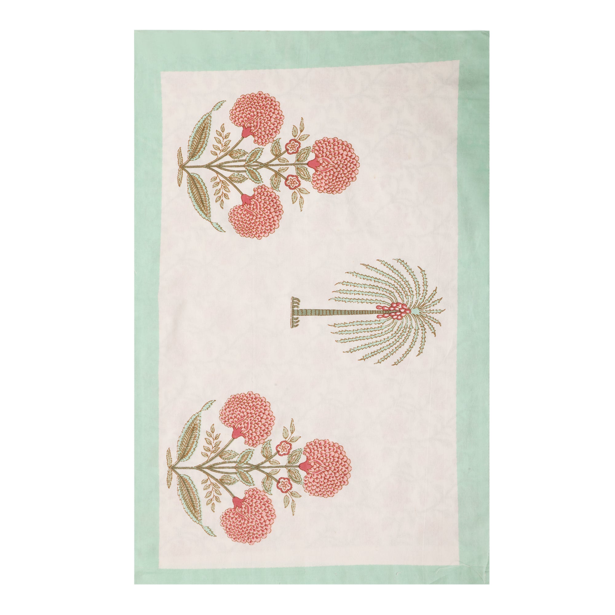 Palm & Petal Cotton Bedsheet