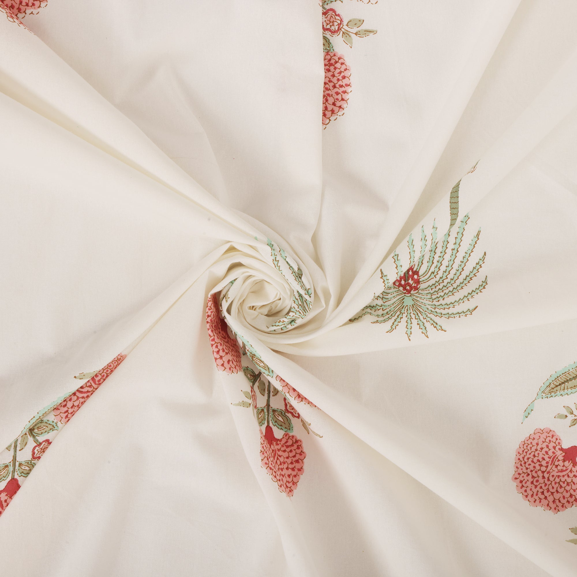 Palm & Petal Cotton Bedsheet