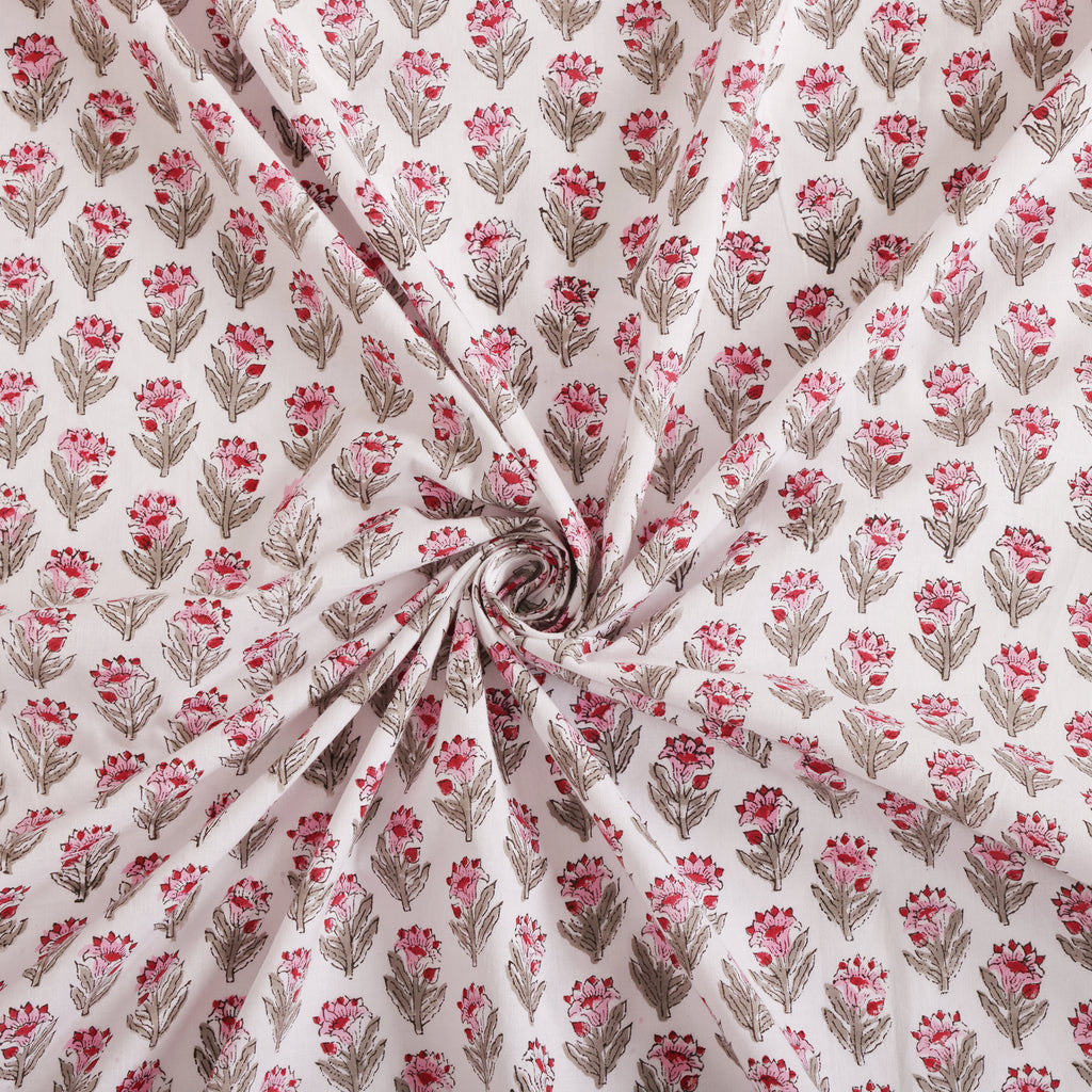 Gulabi Nazakat Pure Cotton Bedsheet