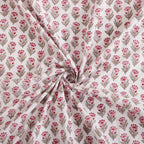 Gulabi Nazakat Pure Cotton Bedsheet