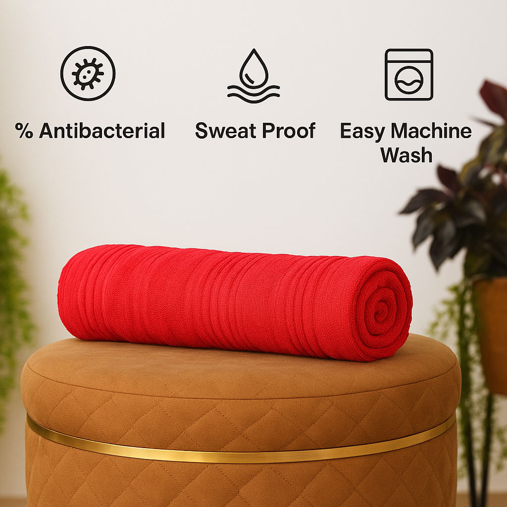 Pure Bamboo Luxury Bath Towel (Pink) – Ultra Soft, Eco-Friendly & Antibacterial (72x148 cm)