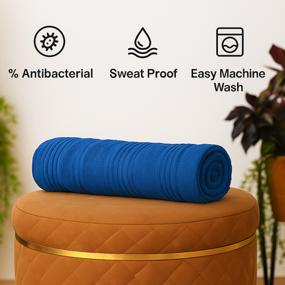 Pure Bamboo Premium Bath Towel (Blue) – Ultra Soft, Eco-Friendly & Antibacterial (70x148 cm)