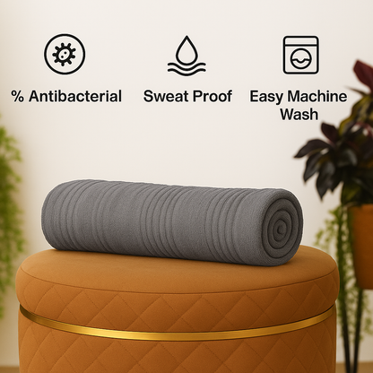 Pure Bamboo Premium Bath Towel (Grey)– Ultra Soft, Eco-Friendly & Antibacterial (72x148 cm)