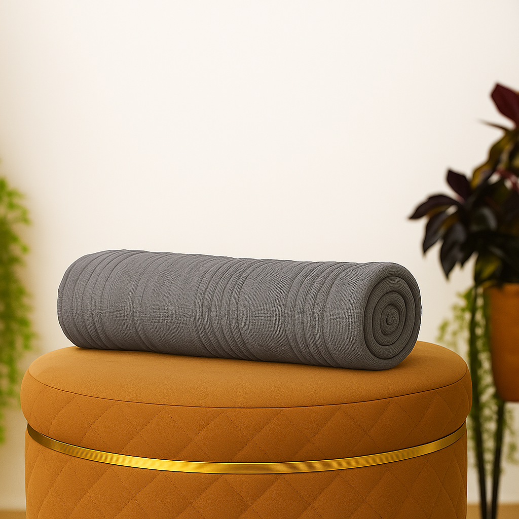 Pure Bamboo Premium Bath Towel (Grey)– Ultra Soft, Eco-Friendly & Antibacterial (72x148 cm)