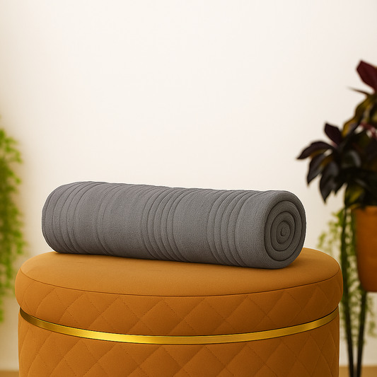 Pure Bamboo Premium Bath Towel (Grey)– Ultra Soft, Eco-Friendly & Antibacterial (72x148 cm)