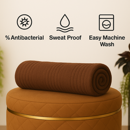 Pure Bamboo Premium Bath Towel (Brown) – Ultra Soft, Eco-Friendly & Antibacterial (72x148 cm)