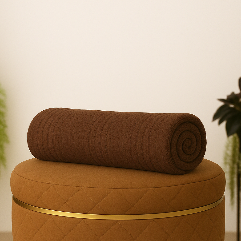 Pure Bamboo Premium Bath Towel (Brown) – Ultra Soft, Eco-Friendly & Antibacterial (72x148 cm)