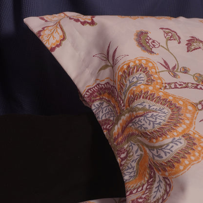 Heritage Bedsheet with Premium Cotton and Yarn Fabric - Floral Printed