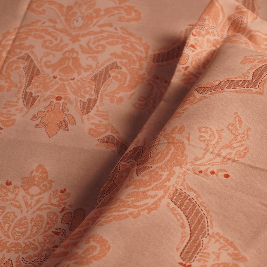 Heritage Bedsheet with Premium Cotton and Yarn Fabric – Damask Pattern
