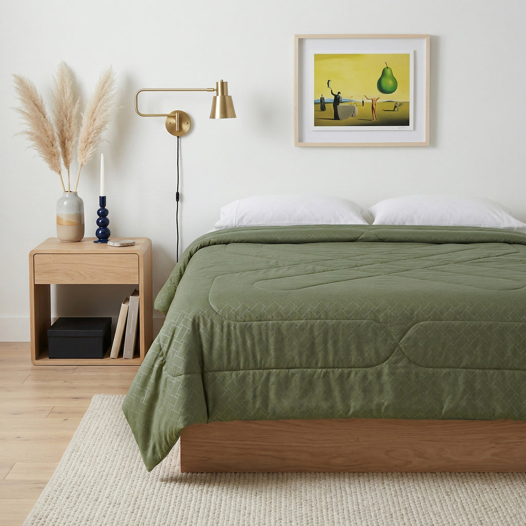Solid AC Comforters - Green