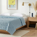Solid AC Comforters - Ocean Blue