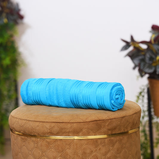 Pure Bamboo Premium Bath Towel (Sky Blue) – Ultra Soft, Eco-Friendly & Antibacterial (72x148 cm)