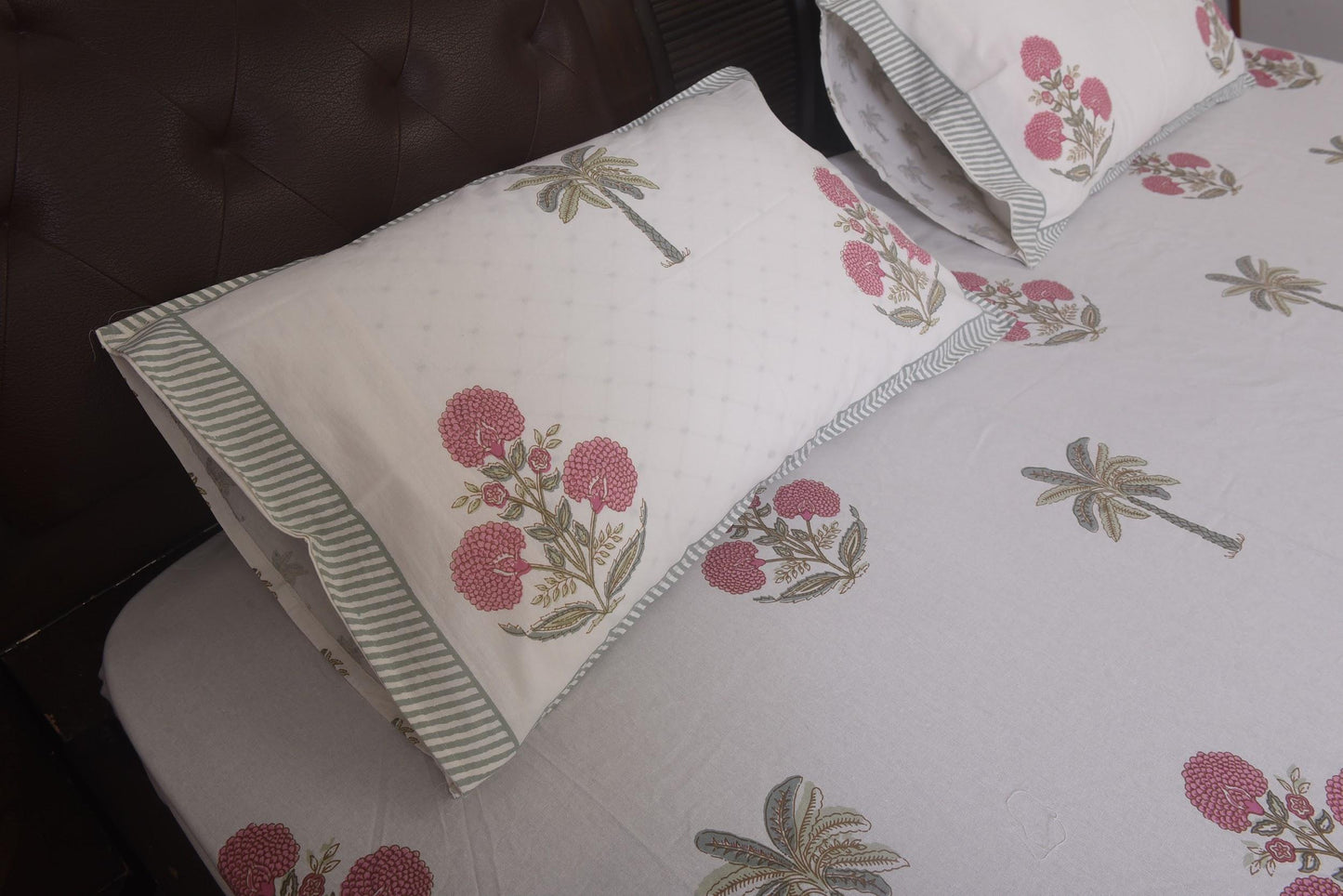 Sage Pushp Handblock Print