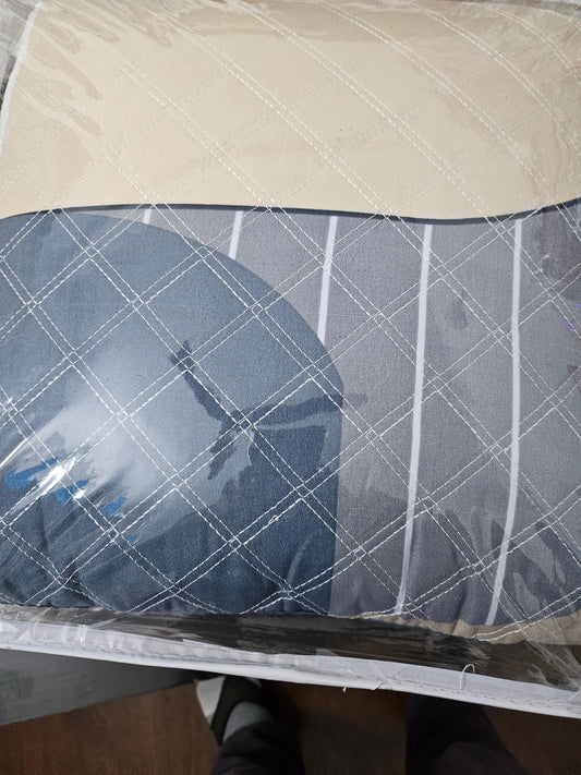 Elegant Blue Bedding Set