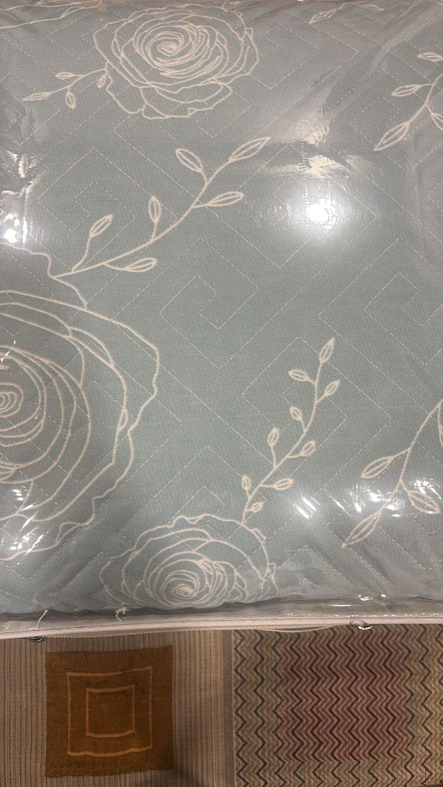 Pastel Blue 5 Piece Bedding Set