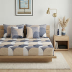 Elegant Blue Bedding Set