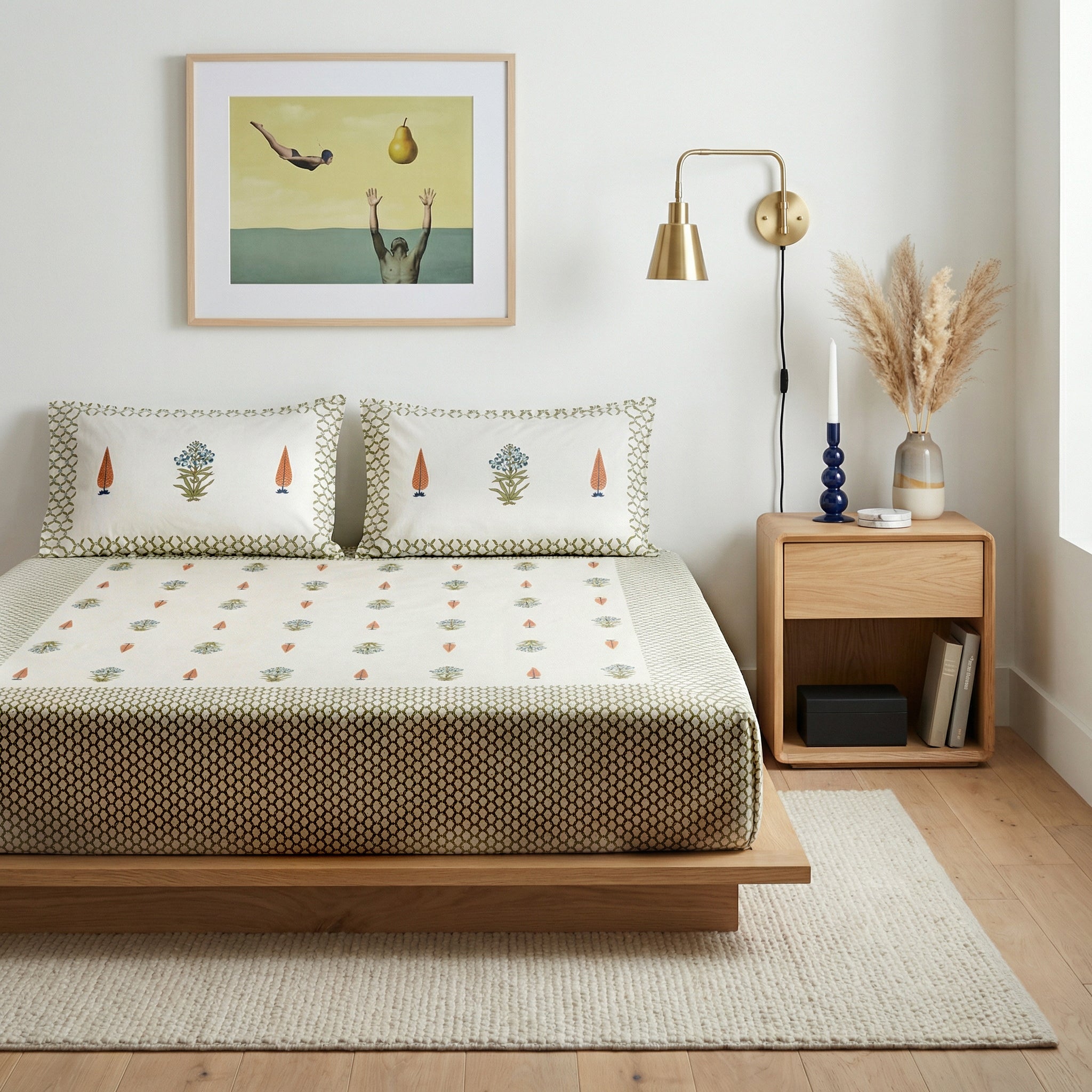Cotton Courtyard Cotton Bedsheet