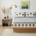 Gulmohar Pure Cotton Bedsheet
