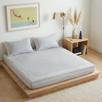 Blossom Geometry Cotton Bedsheet
