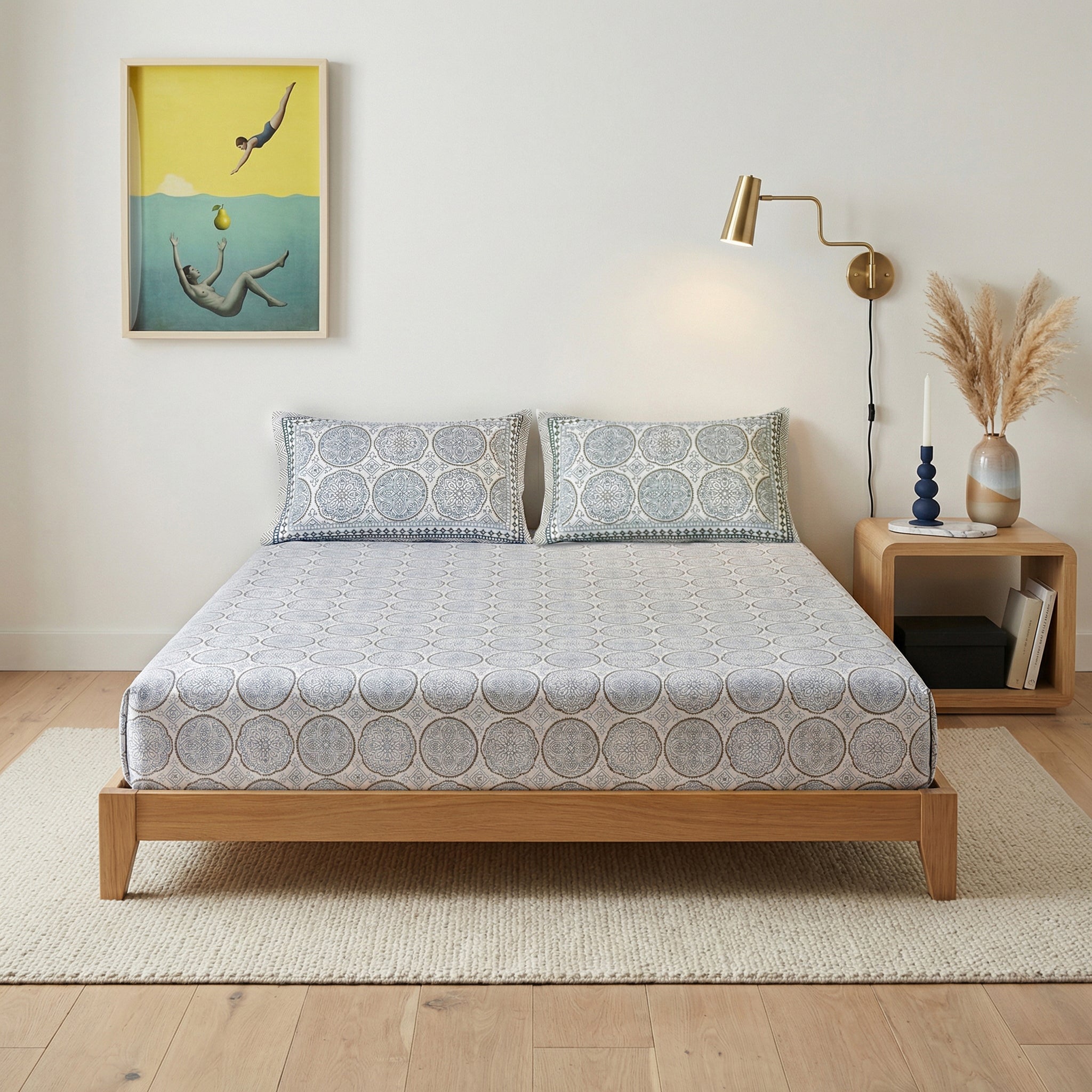 Mystic Mandala Pure Cotton Bedsheet Main image