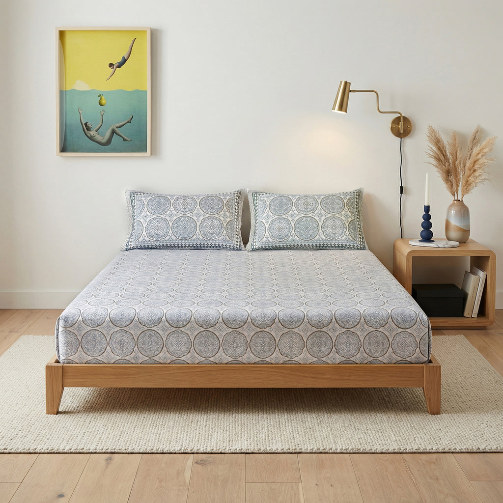 Mystic Mandala Pure Cotton Bedsheet