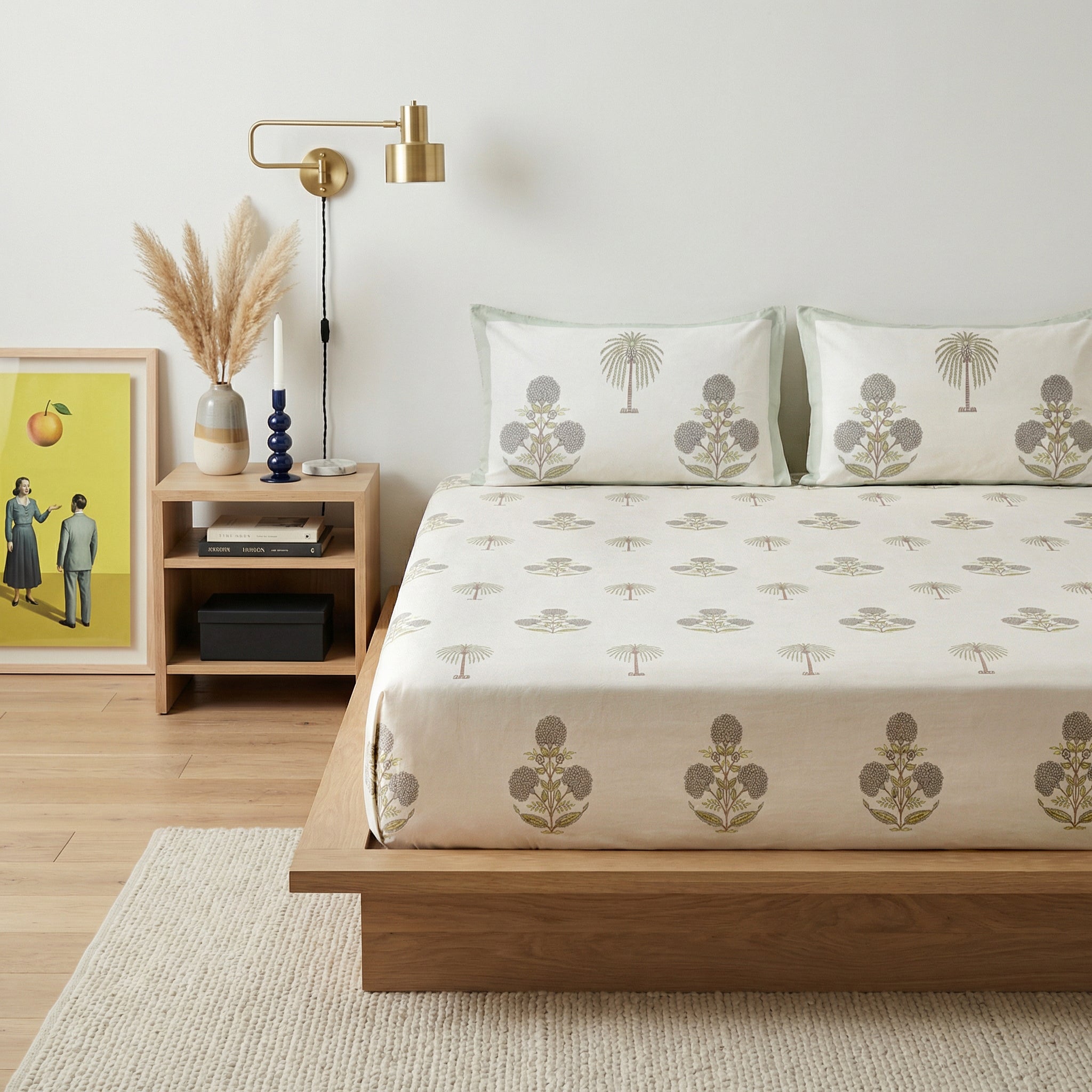 Whispering Green Floral Set Secondary image