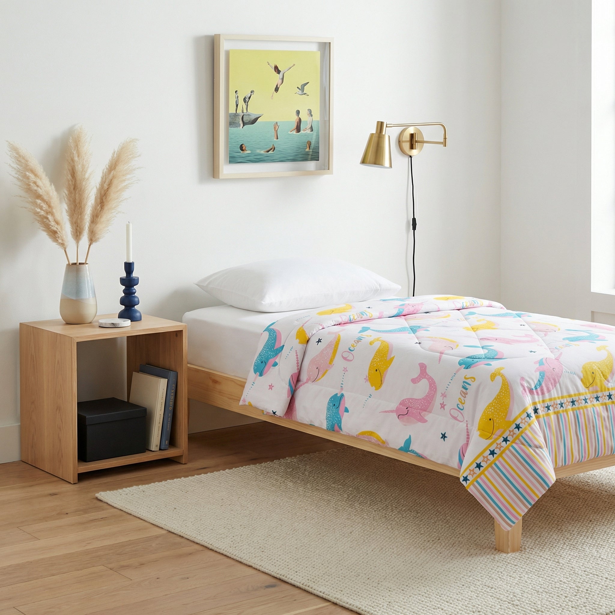 Rainbow Star Magic Comforter