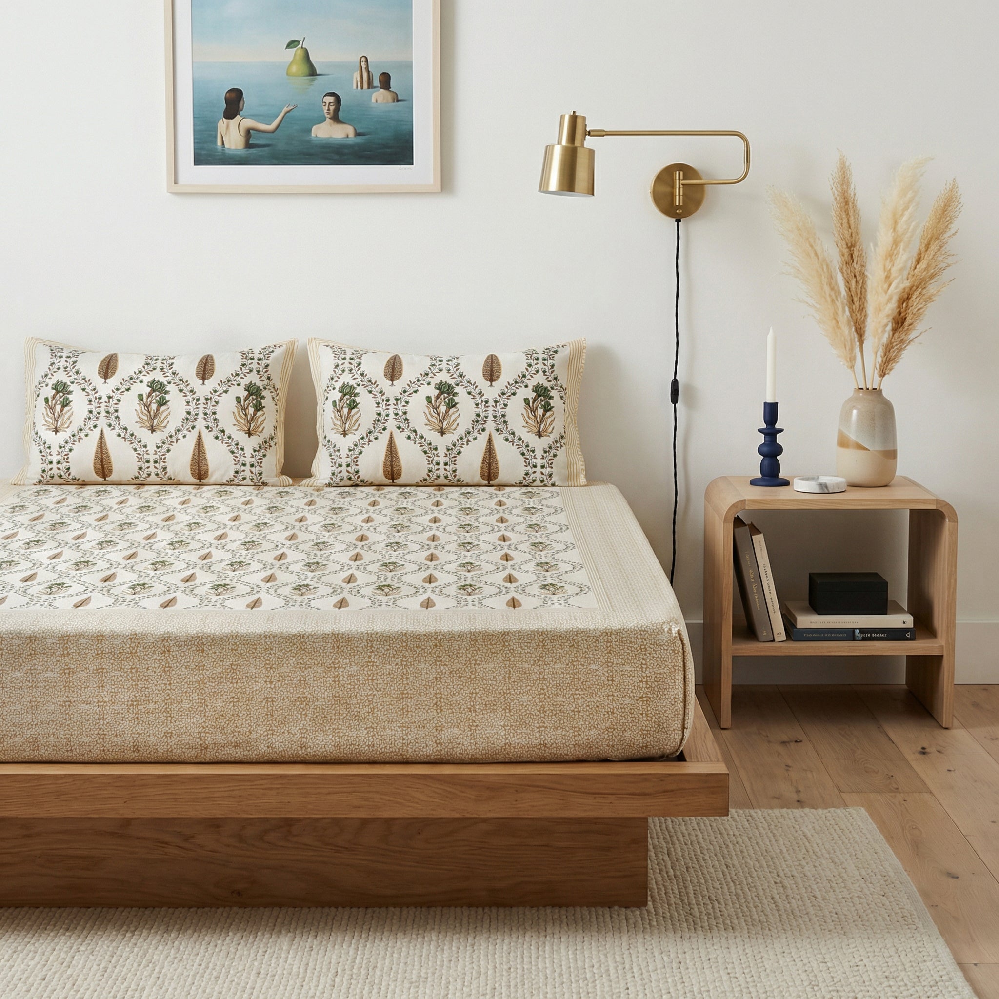 Ivory Meadow Print Main image