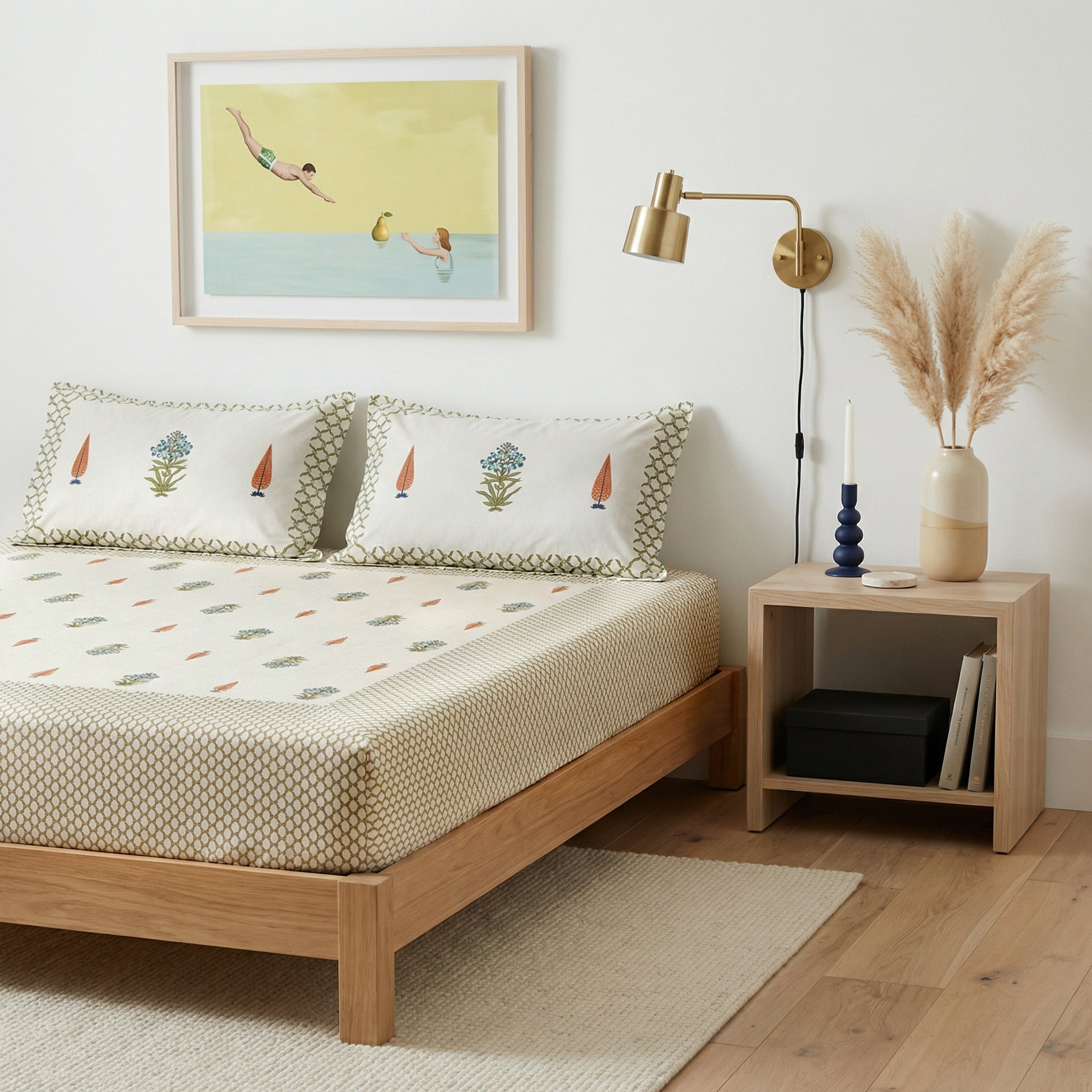 Cotton Courtyard Cotton Bedsheet