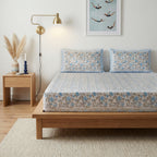 Golden Vine Cotton Bedsheet